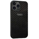 Audi Carbon Fiber Iphone 13 Pro Max 6,7" Svart/Svart Hardt Deksel Au-Tpupcip13pm-R8/D2-Bk