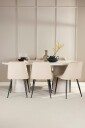 Venture Home   Spisebord Narvik med stol Night   Beige