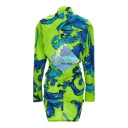 Versace Jeans Couture Dame Kjoler Grønn M,