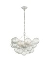Talia Chandelier White M