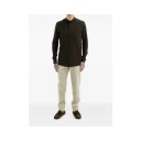 Kiton Herre Skjorter Brun 2XL,