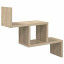 vidaXL Vegghylle Sonoma eik 48 x 15 x 42 cm Konstruert tre