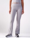 Bumpro Lively Foldover Flare Pants Grey Melange - XL