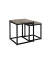 Anson sidobord charcoal 2 set