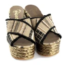 Espadrilles Dame Sko Gul 36 EU,