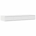  Sengekurver Hvit 120x36,5x16,5 cm Konstruert Tre