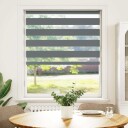  Sebragardin mørkegrå 100x150 cm stoff bredde 95,9 polyester