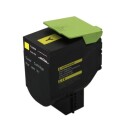 inkClub TLU930 Tonerkassett, erstatter Lexmark 702HY, gul, 3.000 sider