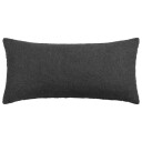 vidaXL Putetrekk 6 pcs HEERLEN Mørkegrå 40 x 80 cm Bouclé