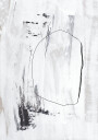 Black Strokes And A Delicate Outline Plakat / 40x50cm
