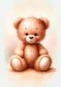 Sweet Cuddly Teddy Bear Plakat / 100x150