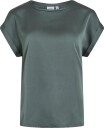 Vila   Topp viEllette S/s Satin   Grønn