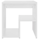 vidaXL Nattbord hvit 40x30x40 cm sponplate