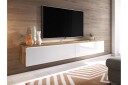 Cuguen TV benk 180 cm   Tre/Natur/Hvit