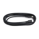 ELETRA USB-C M 2M KABEL, SVART