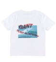 GANT T skjorte   Surf Academy   Hvit   GANT   11 12 år 146 152   T skjorte