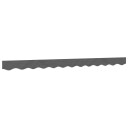 Erstatningsstoff for markisekappe antrasitt stripe 3 m 367762