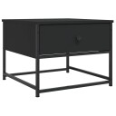  Salongbord svart 51x51x40 cm konstruert tre 8720845419264