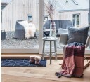 Heymat Hagl Black dørmatte 45x150 cm