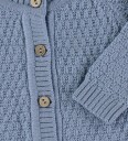 Smallstuff Cardigan, Ao Elephants, Merino Wool, Brown - Blue - 56/62