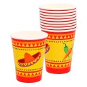 Boland Party Partners Pappkopper Fiesta - 10-pakning