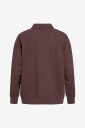 Vila - Langermet pologenser Vimonie Collar L/S Top - Rød
