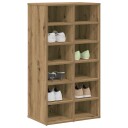  Skohylle artisan eik 54x34x100,5 cm konstruert tre 8721158434326