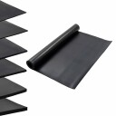 vidaXL Gulv Matte Svart 1,2 x 2 m Gummi