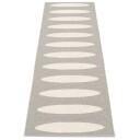 Pappelina Ella matte 70x225 cm warm grey / vanilla