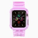 Hurtel Silikonarmbånd Armbåndsarmbånd Armbåndsveske Lys sett for Apple Watch 44mm Rød