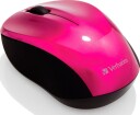Verbatim Go Nano Trådløs USB-mus 1600 DPI Rosa