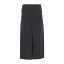 Jil Sander Dame Skjørt Grå M,