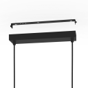Altamira Pendel Sort/messing 4X4,6W GU10 LED