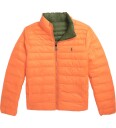 Polo Ralph Lauren Polstret Jakke   Vendbar   Army/Oransje   Polo Ralph Lauren   8 år (128)   Dunjakke Grønn