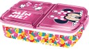 Licens Disney matboks - Matboks med 3 rom for barn - Disney Minnie Mouse