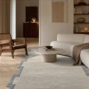 Ullteppe   Agra Hand Tufted Wool Premium grå Størrelse: 200 x 290 cm