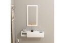 Vien Sidebord 82 cm - Hvit