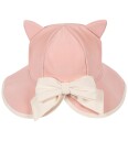 Konges Sløjd Kitty solhatt til barn Powder Pink