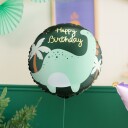 Partydeco Folieballong Brontosaurus Happy Birthday FB360