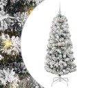  Kunstig sammensatt juletre med LED  stripelys 150 cm PVC