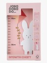 JaBaDaBaDo Growth Chart Bunny Pink ONE SIZE