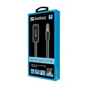 SANDBERG 450-11 BLUETOOTH MUSIKK MOTTAKER 10 M, SVART