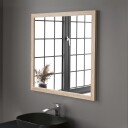 Korsbakken Rustic Speil med Ramme av Eik Lys / 80cm