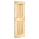  Skyvedør NARVIK Naturlig og svart 70 x 210 cm 213,5 cm