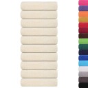  Dusjhåndklær FROGN 10 stk kremhvit 70x140 cm 360 gsm