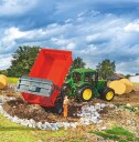 Bruder Tipping trailer Rød