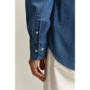 GANT Reg Indigo Twill Shirt   Blue   XL