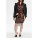 Versace Dame Skjørt Brun XS,