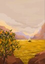 Golden Sunset Poster Plakat / 100x150cm
