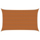 vidaXL Solskygge seil Oransje og Brunt 3 x 5 m 100% polyester Oxford